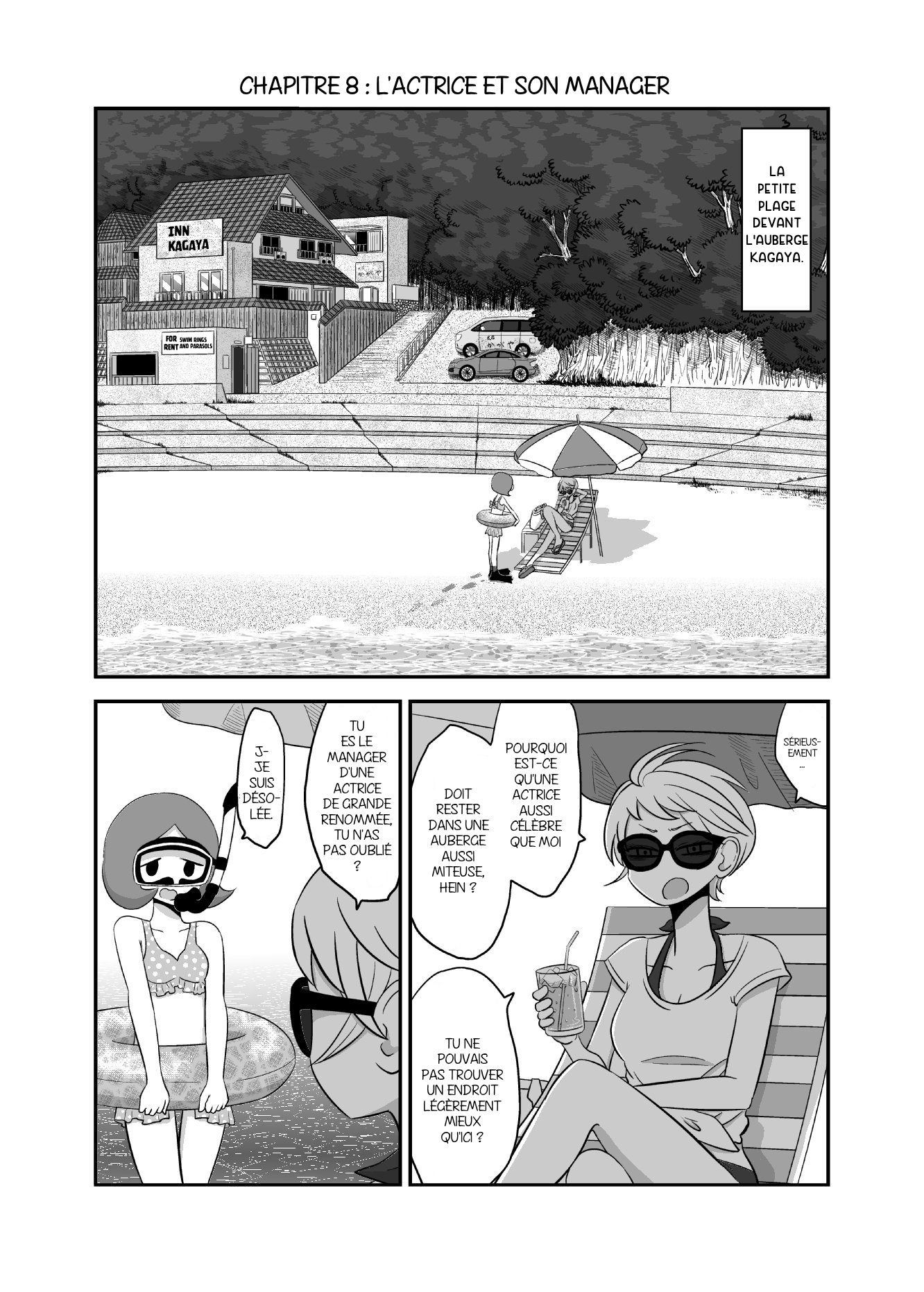 Yuri Natsu -Kagaya Inn-: Chapter 8 - Page 1